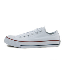 Custom cheap classic high top blank white flat high quality man canvas shoes for men